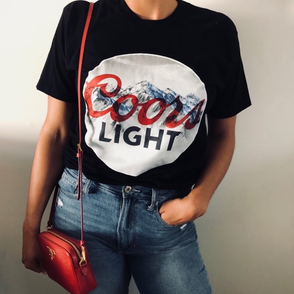 Urban Outfitters Tops - Urban Outfitters Beer Coors Light Shirt *NEW*